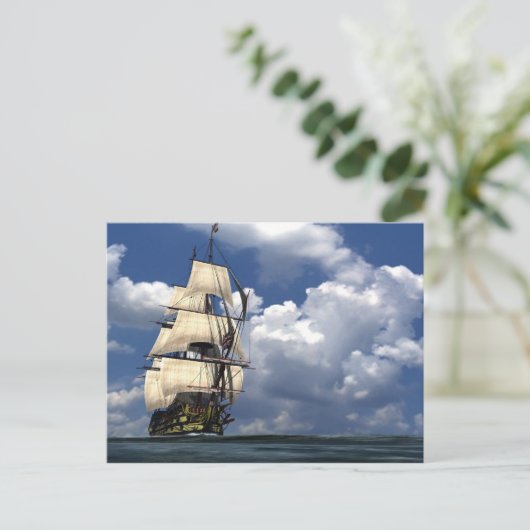 H.M.S. Victory Postkarte (Stehend Vorderseite)