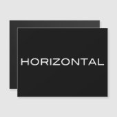 H MAGNETISCHE KARTE (Vorne/Hinten)