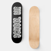 H Metal Translucent Whit Skateboard (Vorderseite)