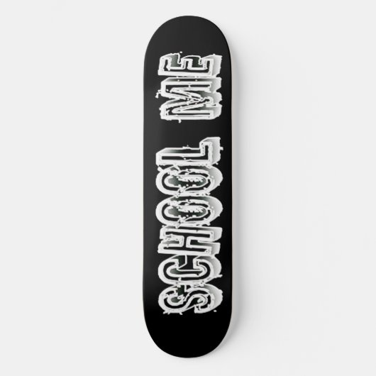 H Metal Translucent Whit Skateboard (Vorderseite)