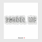 H. Metal Translucent-wht Aufkleber (Blatt)