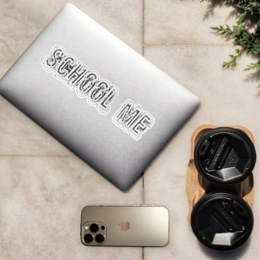 H. Metal Translucent-wht Aufkleber