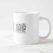H. Metal Translucent-wht Jumbo-Tasse (Rechts)