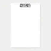 H. Metal Translucent-wht Post-it Klebezettel (Vorderseite)