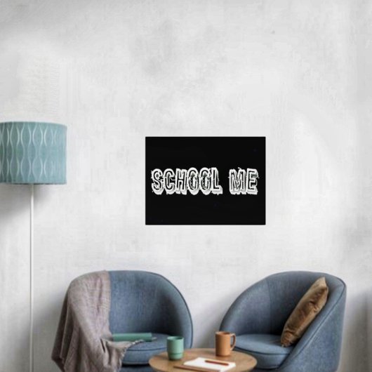 H. Metal Translucent-wht Poster