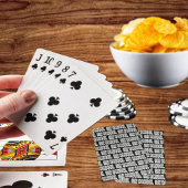 H. Metal Translucent-wht Spielkarten