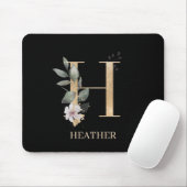 H Monogram Personalisierte Maus-Pad Mousepad (Mit Mouse)