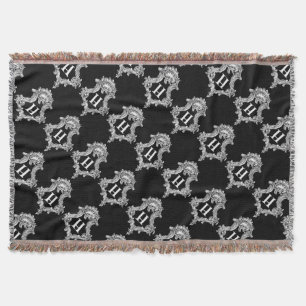 H Monogramm Anfangswurfdecke Decke