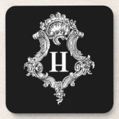 H Monogramm Untersetzer (Vorderseite)