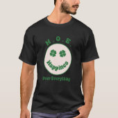 H O E Glück über alles, was Saint Patrick's Da T-Shirt (Vorderseite)