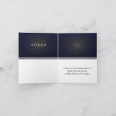 H.O.N.O.R.-Karte Dankeskarte (Innenseite)