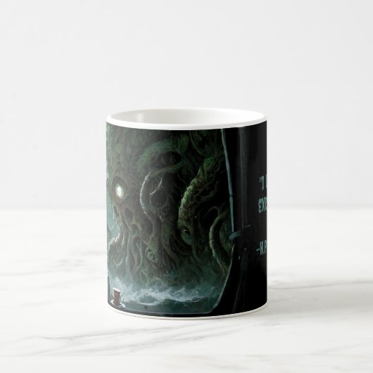 H.P. Lovecraft Kaffeekofferte Tasse (Mittel)