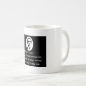 H.P. Lovecraft Necronomicon Mythos Call of Cthulhu Kaffeetasse (VorderseiteRechts)