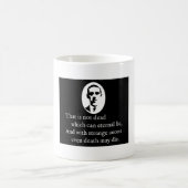 H.P. Lovecraft Necronomicon Mythos Call of Cthulhu Kaffeetasse (Mittel)