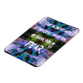 H.P. Lovecraft Quote Magnet (Linke Seite)