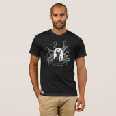 H.P. Lovecraft, Tentakeln und R'lyeh T-Shirt (Vorne ganz)