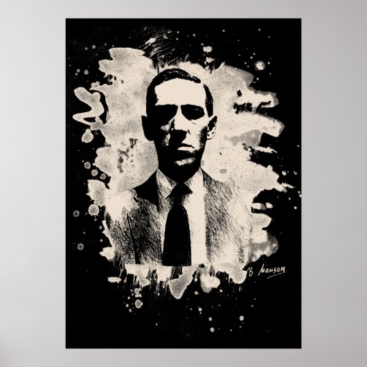 H. P. Lovecraft Tribute Poster (Vorne)