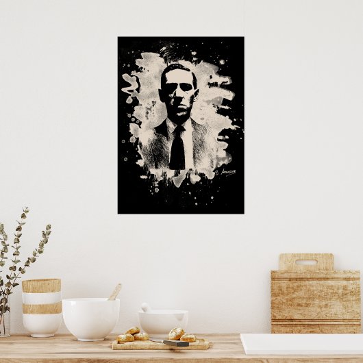 H. P. Lovecraft Tribute Poster (Küche)
