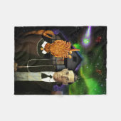 H.P. Lovecraft u. MI-Gehen Lovecraftian gotische Fleecedecke (Vorderseite (Horizontal))