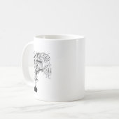H.P. Lovecrafts Monster Kaffeetasse (Vorderseite Links)
