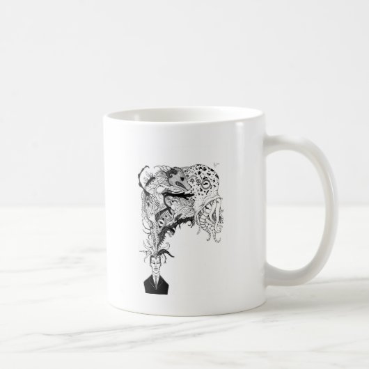 H.P. Lovecrafts Monster Kaffeetasse (Rechts)