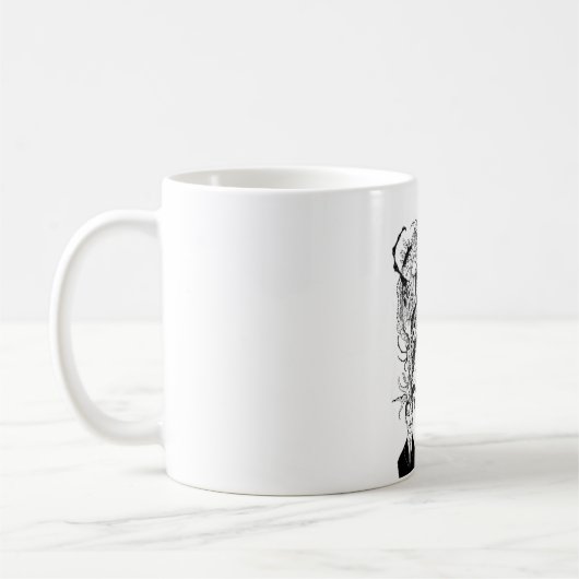 H.P. Lovecrafts Monster Kaffeetasse (Links)