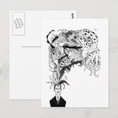 H.P. Monster der Lovecraft Postkarte (Vorne/Hinten)