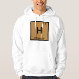 H - Periodisches Tabellensymbol der Chemie in Holl Hoodie