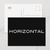 H POSTCARD POSTKARTE (Vorne/Hinten)