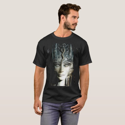 H.R Giger - Li - Kunst lebenswichtig T-Shirt (Vorne ganz)