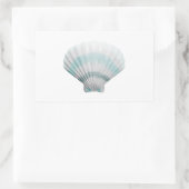 H. Rectangle Wedding Rechteckiger Aufkleber (Tasche)