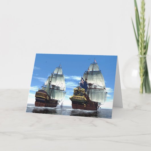 H S Prince William und Escort Karte (Vorderseite)