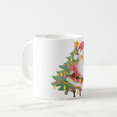 H Santa Claus Kaffeetasse (Vorderseite Links)