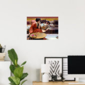 H. Siddons Mowbray Idle Stunden Poster (Heimbüro)