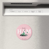 "H steht für HAM" | Alphabet-Design Magnet (In Situ (Geschirrspüler))