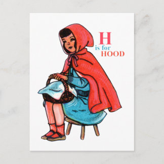 'H' steht für Hood Postkarte
