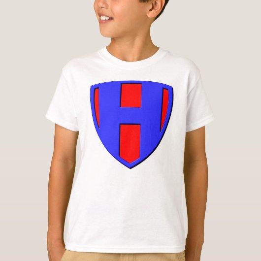 H T-Shirt (Vorderseite)