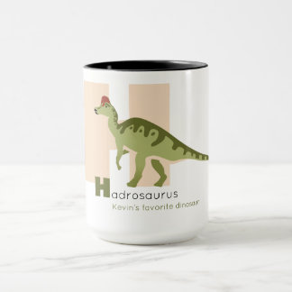 H wie Hadrosaurus-Tasse Tasse