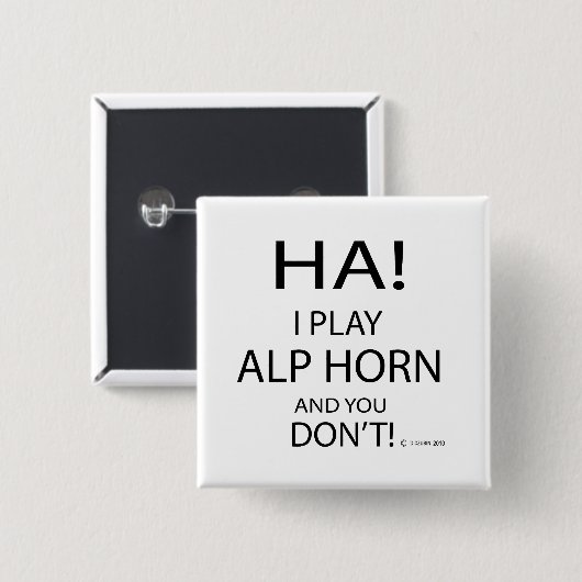 Ha Alp Horn Button (Vorne & Hinten)