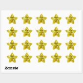 Ha Alphorn Star Sticker (Blatt)