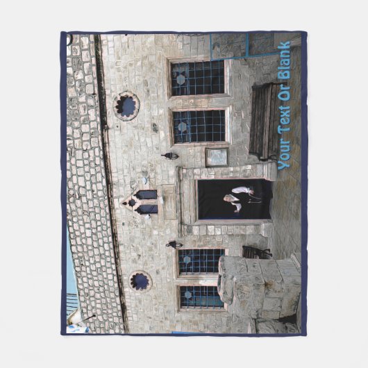 Ha-Ari Ashkenazi Shul - Tzfat Fleecedecke (Vorderseite)
