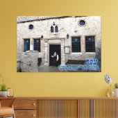 Ha-Ari Ashkenazi Shul - Tzfat Leinwanddruck (Insitu (Wohnzimmer))