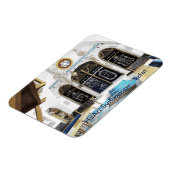 Ha-Ari Sephardi Shul - Tzfat Magnet (Linke Seite)