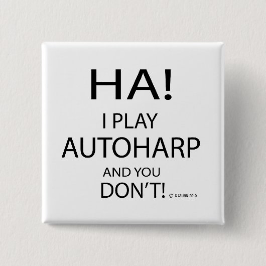 Ha Autoharp Button (Vorderseite)