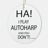 Ha Autoharp Keramik Ornament (Links)