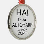 Ha Autoharp Ornament Aus Metall (Rechts)