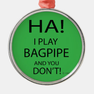 Ha Bagpipe Ornament Aus Metall