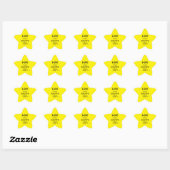 Ha Bagpipe Star Sticker (Blatt)
