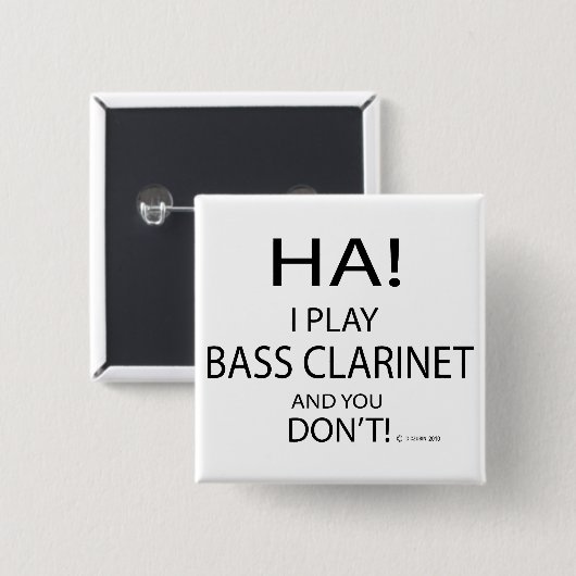 Ha Bass Clarinet Button (Vorne & Hinten)