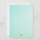 HA-BEE BIRTHDAY Card Feiertagskarte (Rückseite)